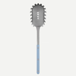 A photo of Bistrot Pastel Blue, Vintage Finish Spaghetti Spoon