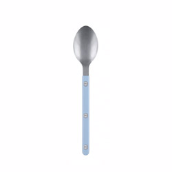 A photo of Bistrot Pastel Blue Vintage Dessert Spoon