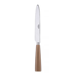 Icone Caramel Dinner Knife, Serrated