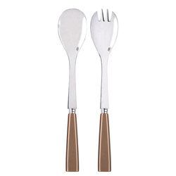 Ic&ocirc;ne Caramel 2pc Salad Serving Set