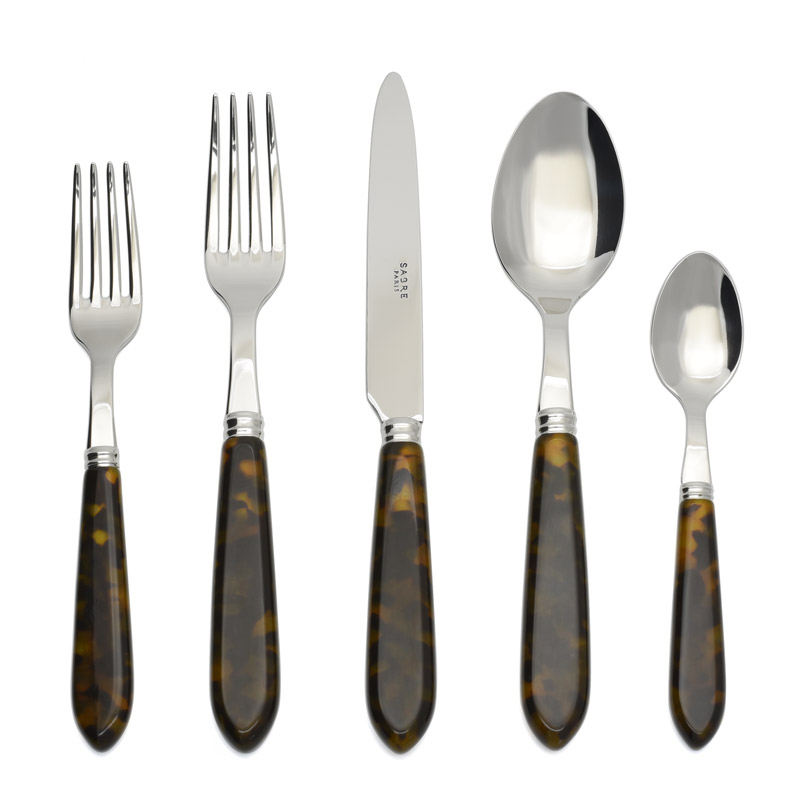 Sabre Tortoise 5pc Place Setting