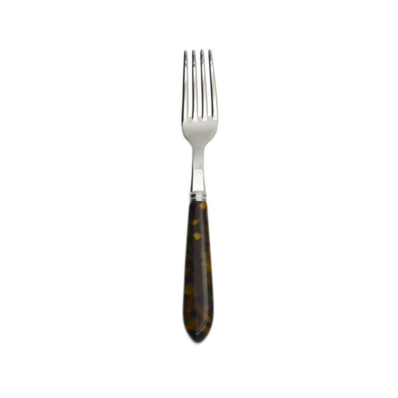 Tortoise Salad Fork, 7.62 in.