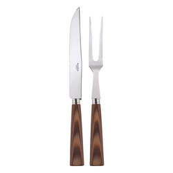 Nature Natural Wood 2pc Carving Set