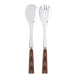 Nature Natural Wood 2pc Salad Serving Set