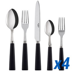 Nature Black Wood 20pc Service for 4