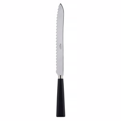 Nature Black Wood Bread Knife