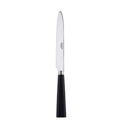 Nature Black Wood Dinner Knife Serrated