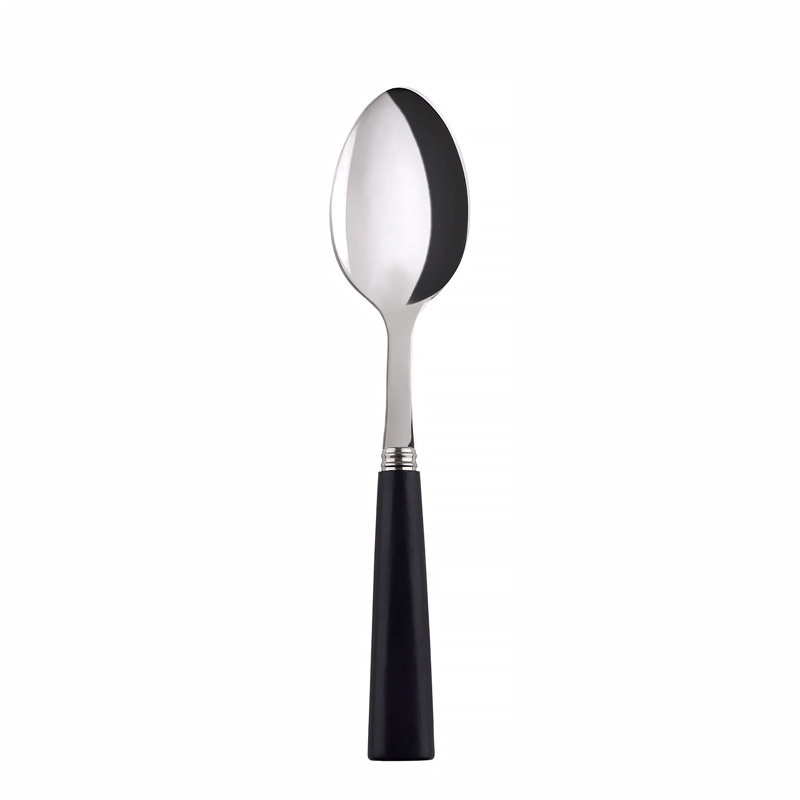 Nature Black Wood Dessert Spoon