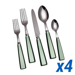 Icone Garden Green 20pc Service for 4