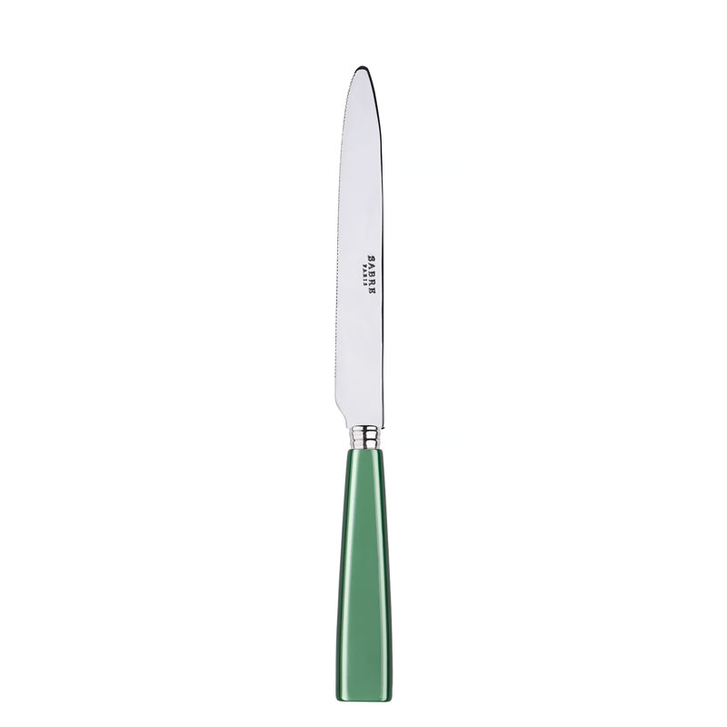 Icone Garden Green Dinner Knife Serrated