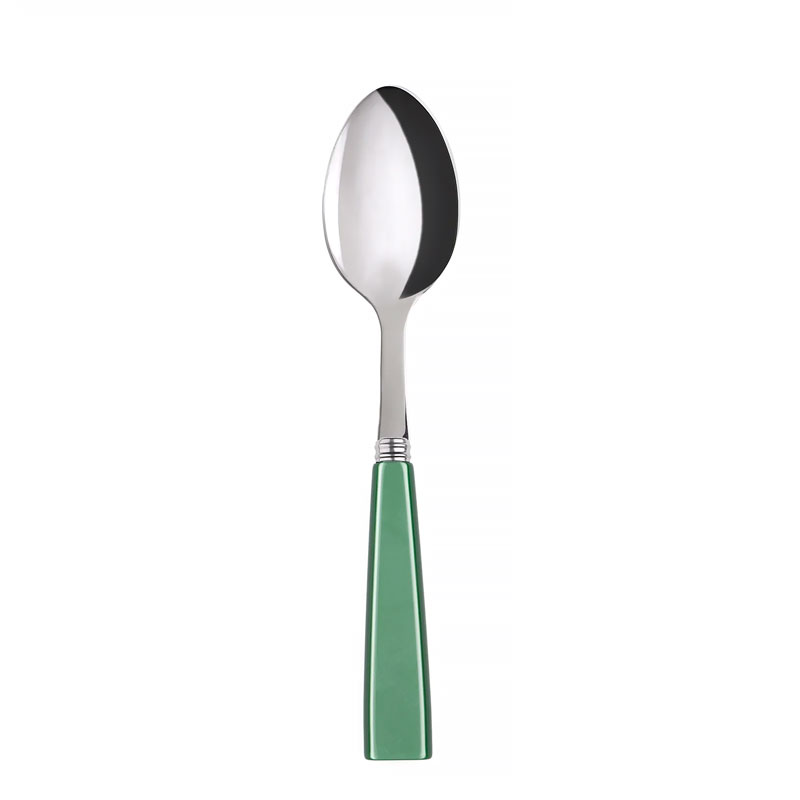 Icone Garden Green Dessert Spoon