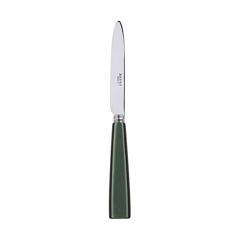 Icone Dark Green Dessert Knife