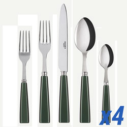 Icone Dark Green 20pc Service for 4