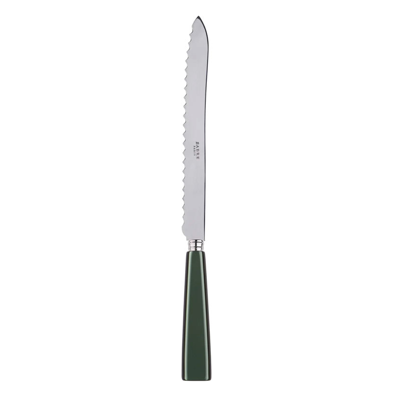 Icone Dark Green Bread Knife