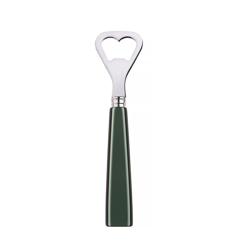 Icone Dark Green Bottle Opener