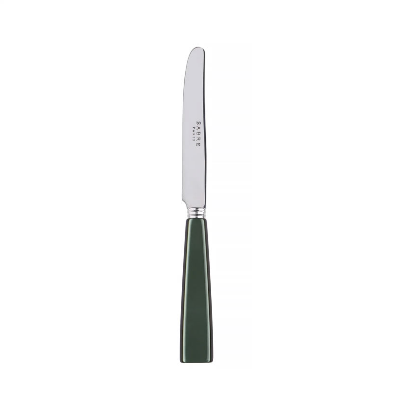 Icone Dark Green Breakfast Knife Small