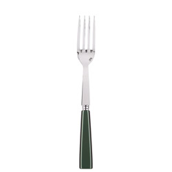 A photo of Natura Dark Green Serving Fork