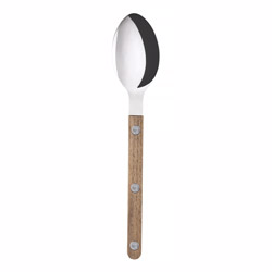 A photo of Bistrot Teak Shiny Dessert Spoon