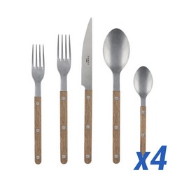 Bistrot Teak, Vintage Finish 20pc Service for 4