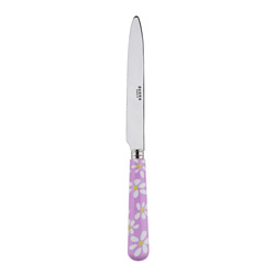 A photo of Daisy Pink Dinner Knife, Serrated