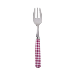 A photo of Gingham Fuchsia Oyster Fork