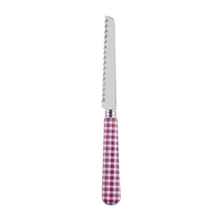 Gingham Fuchsia Tomato Knife