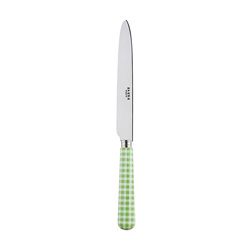 A photo of Gingham Garden Green Dinner Knife