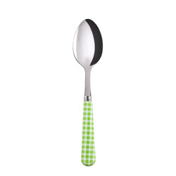 Gingham Garden Green Dessert Spoon