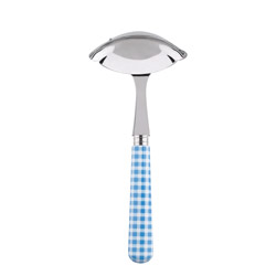Gingham Light Blue Gravy Ladle