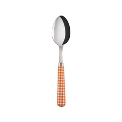 Gingham Orange Soup Spoon