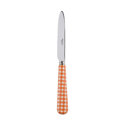 Gingham Orange Dessert Knife