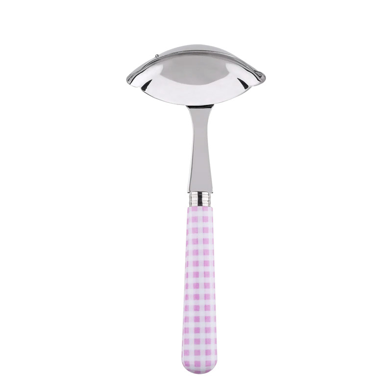Gingham Pink Gravy Ladle