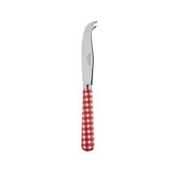 Gingham Red Cheese Knife, Small