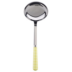 A photo of Gingham Yellow Ladle