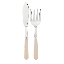 Gustave Pearl 2pc Fish Serving Set