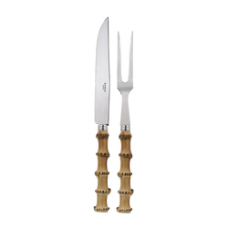 Panda Bamboo 2pc Carving Set