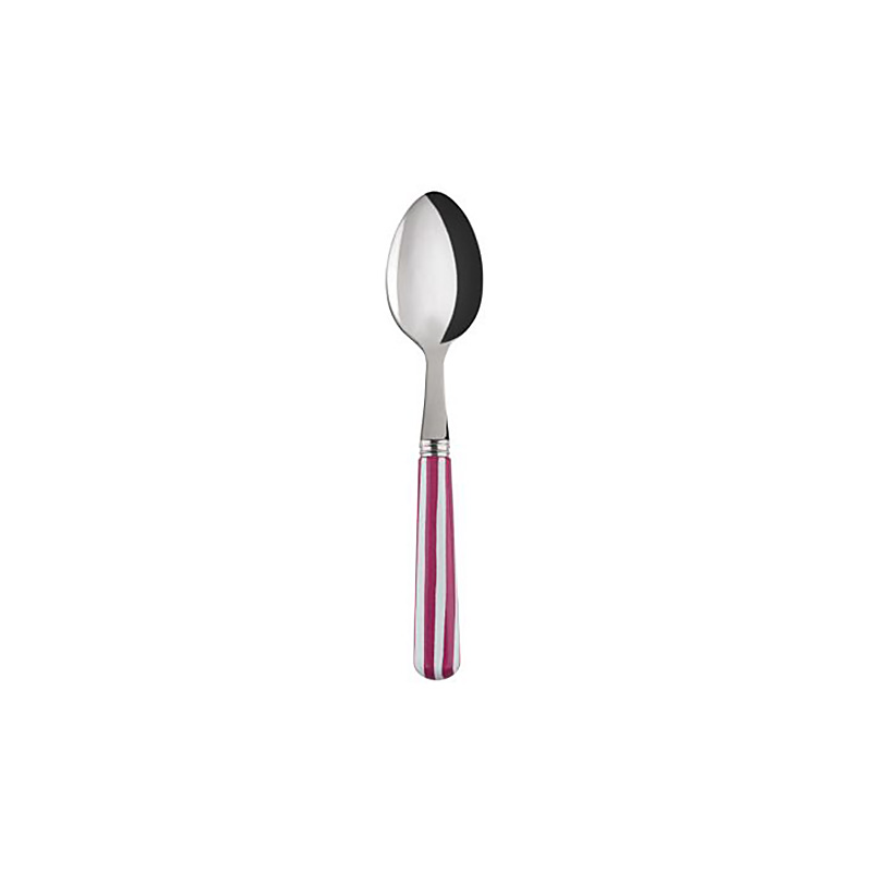 White Stripe Fuchsia Teaspoon