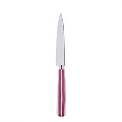 White Stripe Fuchsia Kitchen Knife