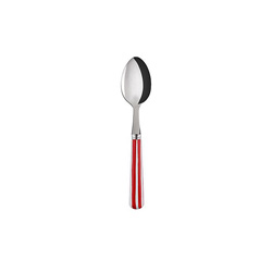 A photo of White Stripe Red Teaspoon