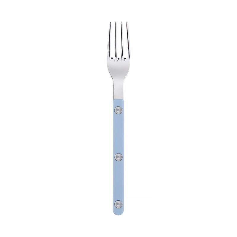 Bistrot Pastel Blue Shiny Cake Fork