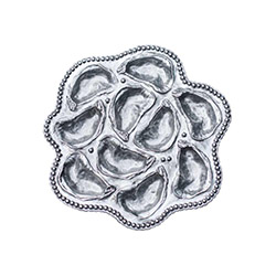 A photo of Infinity Oyster Plate