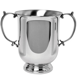 A photo of Large Pewter Loving Cup