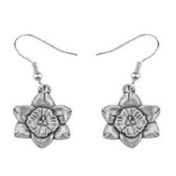 A photo of Flower of the Month Earring, March/Jonquil