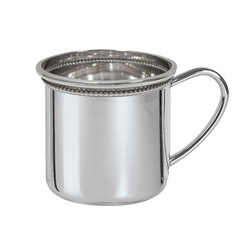 Beaded Cambridge Baby Cup