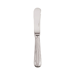 Ruban Croise Butter Knife Solid Handle