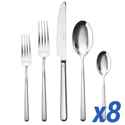 A photo of Linear 40pc Service for 8