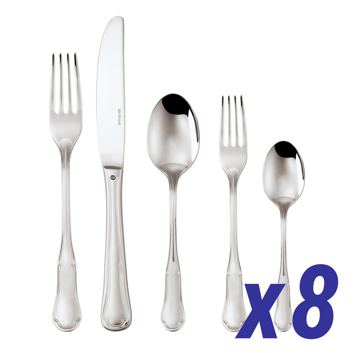 Petit Baroque 40 Piece Service for 8