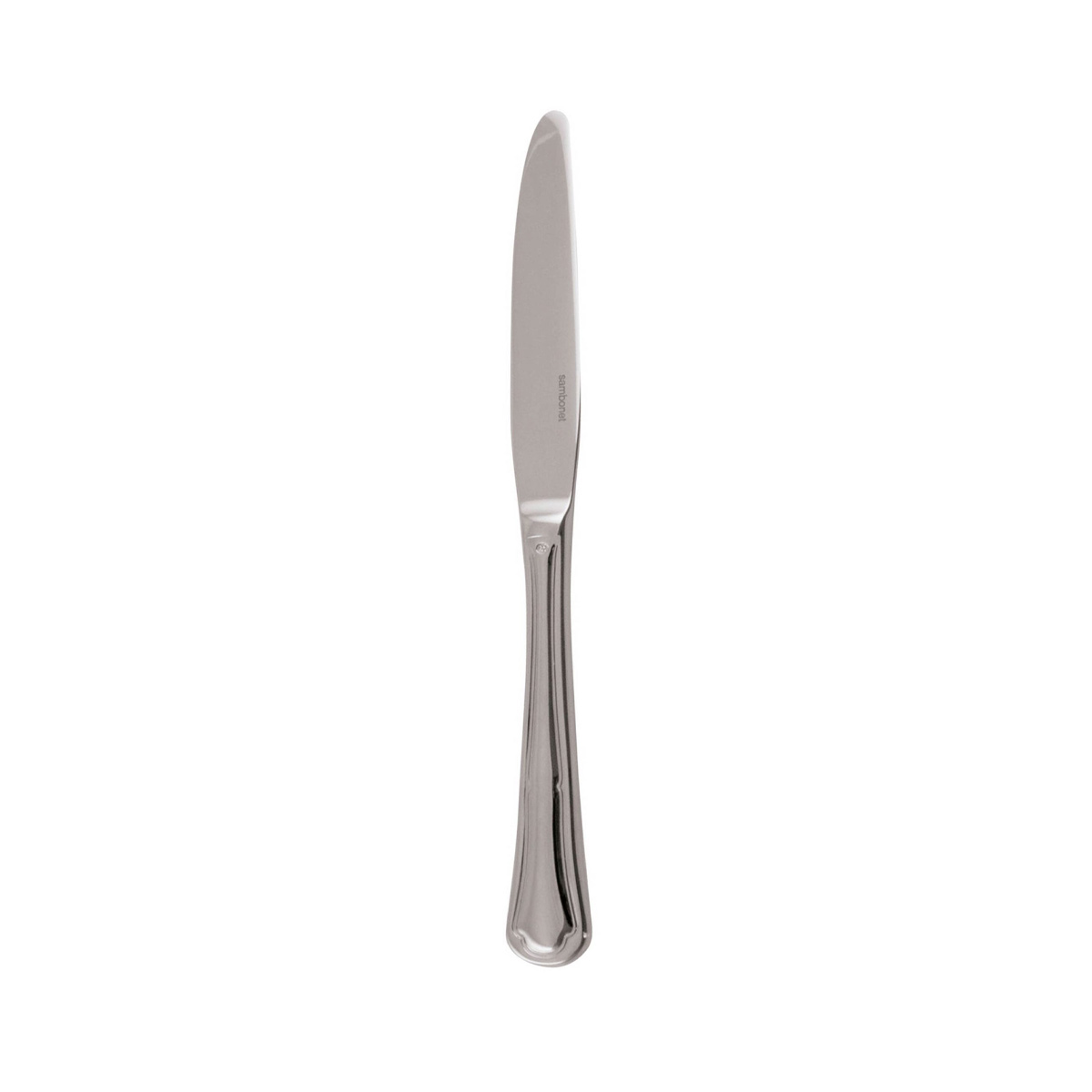 Petit Baroque Dessert Knife Solid Handle