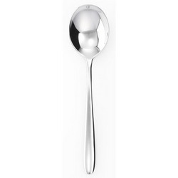 Hannah Silverplate Bouillon Spoon, 6.25in.
