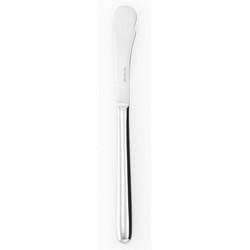 Hannah Silverplate Butter Knife, Solid Handle, 7.25in.